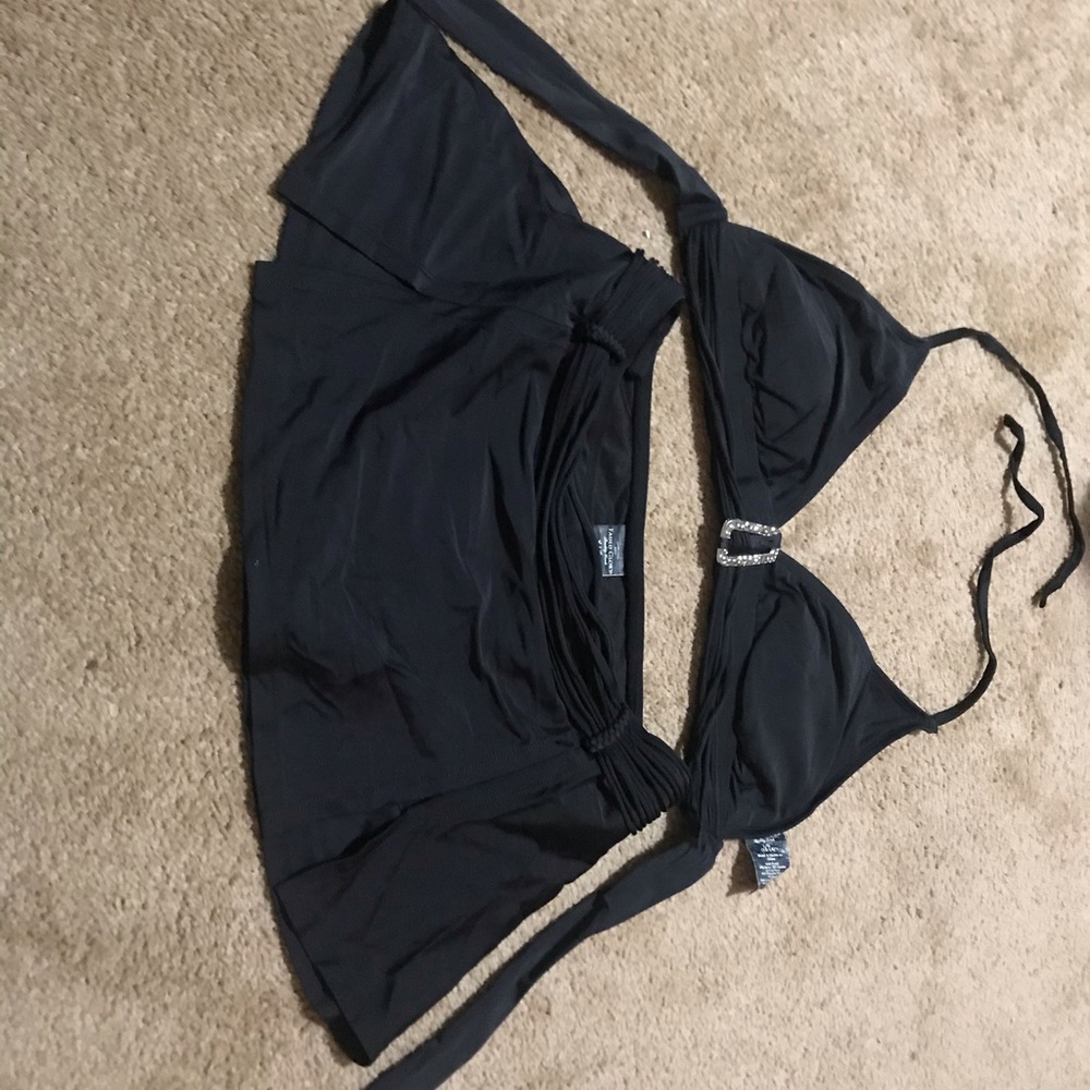 Faded Glory 2 piece swimsuit in black